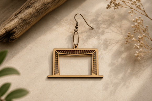 Football Goal Laser Cut Earrings: A Crafter's Review