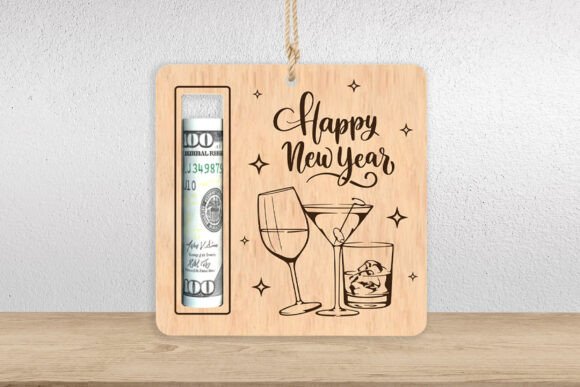 Happy New Year Money Holder SVG: Laser Cutting & Other Art Amp Review