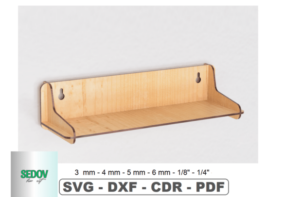 Laser Cut Wood Wall Shelf: A Designer's Review