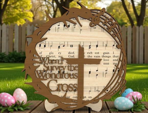 Layered Faith Decor Sign Svg for Laser Cutting Winter Amp
